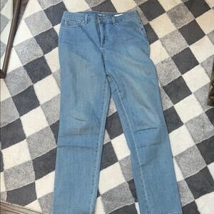 Style & Co Light Blue Denim Straight Leg Jeans